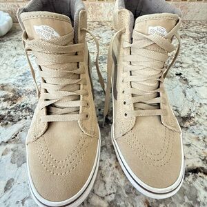 Vans Sk8-Hi MTE Scothgard Tan Suede High Top Sneakers